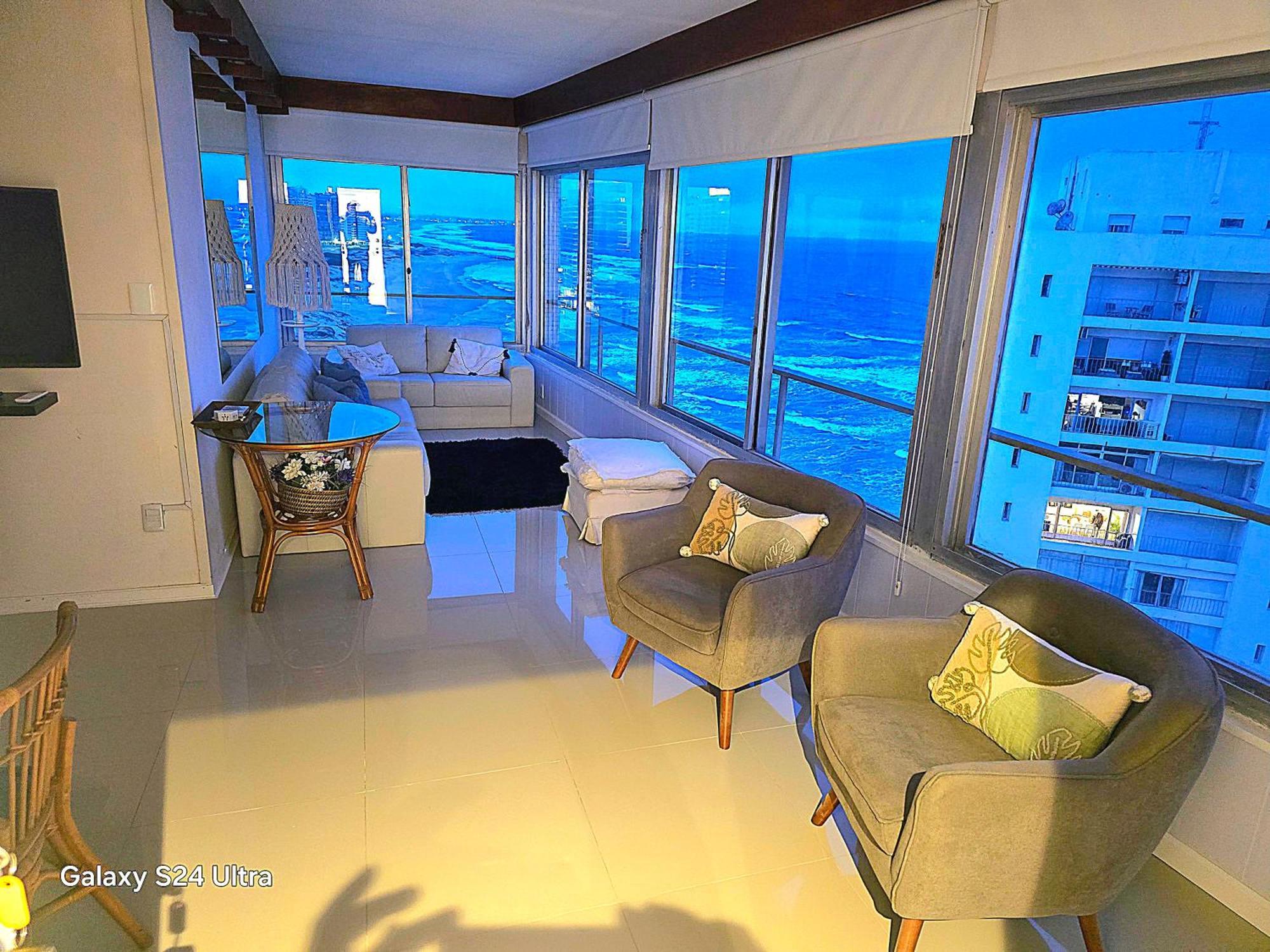 פונטה דל אסטה Apto 1011 Piso 10 Santos Dumont Excepcional Vista Al Mar מראה חיצוני תמונה